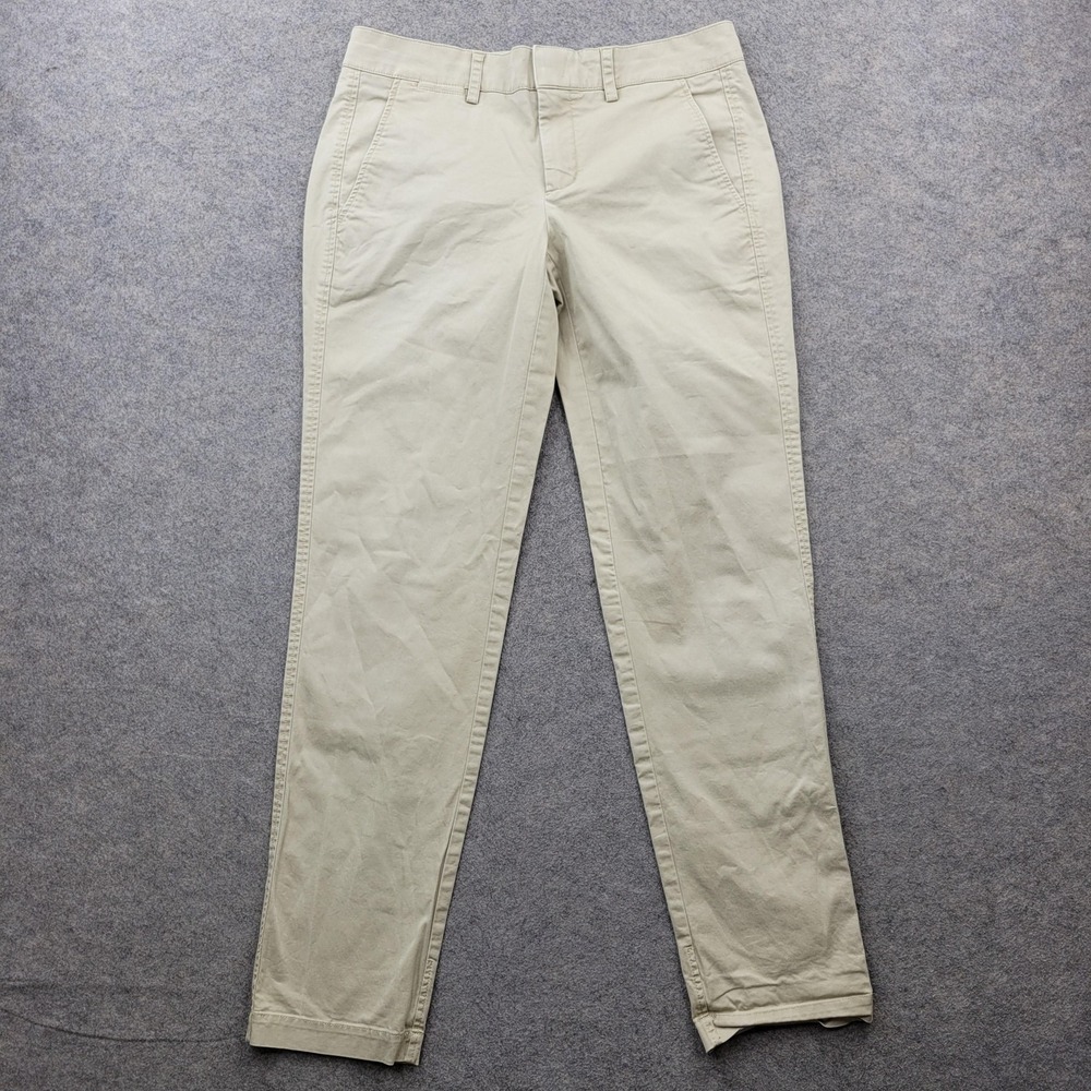 Vince‎ Pants Womens 4 Beige Chino Slim Twill Stretch Dress Work Office Career